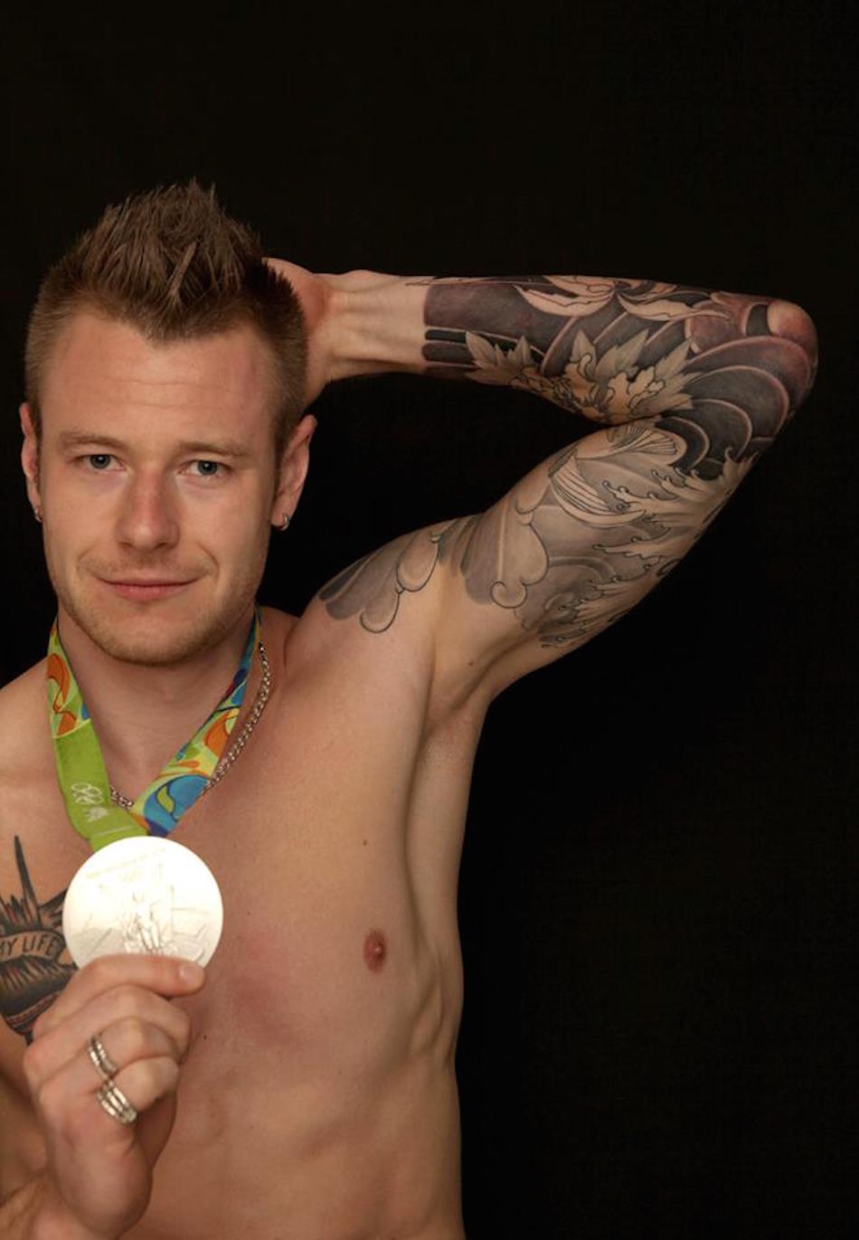 Ivan Zaytsev, argento olimpico tatuato da Francesco Cinti Piredda - Foto Stampa