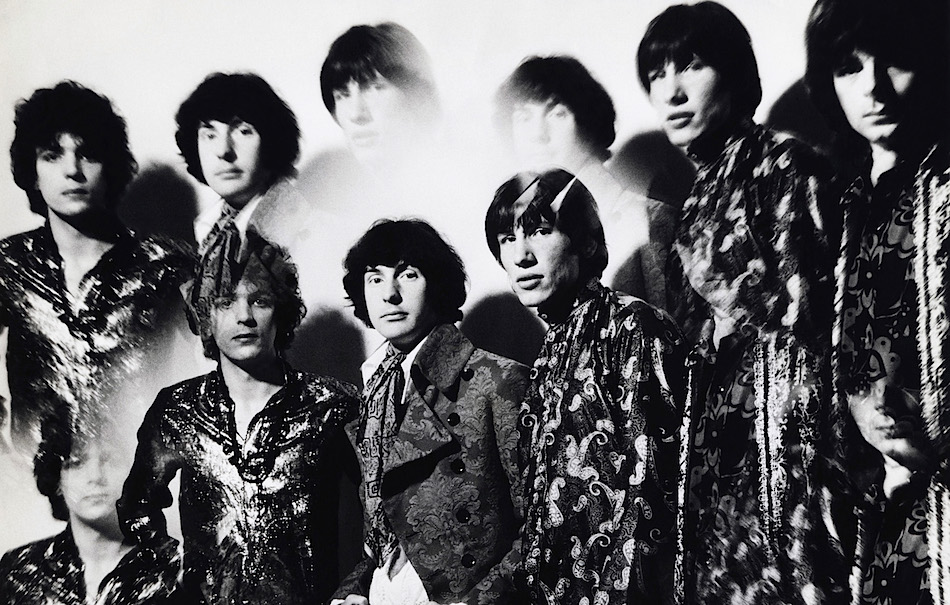 I Pink Floyd nel 1967, foto di Vic Sing
