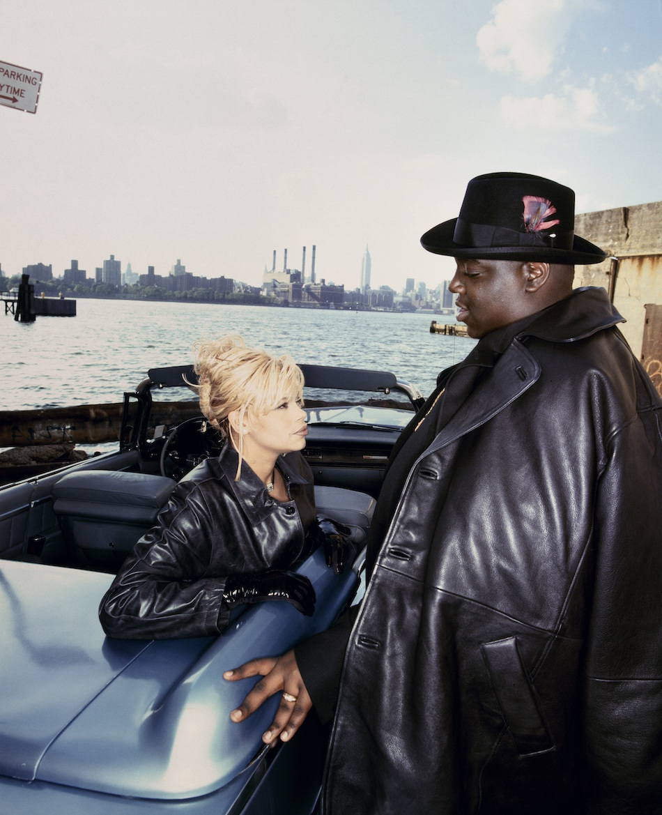 Faith Evans insieme a Notorious B.I.G. Foto di Eric Johnson