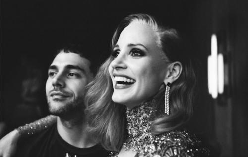 Jessica Chastain e Xavier Dolan - foto da Collider