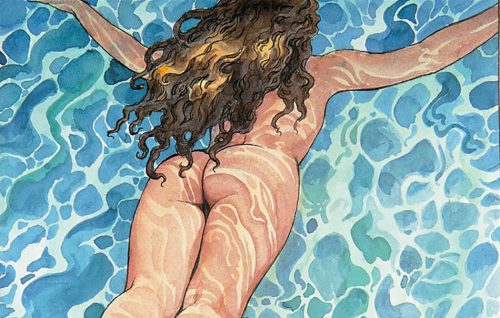 Milo Manara, MACRO Testaccio, La Pelanda, tavole, mostra, Roma,