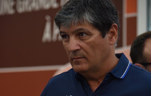 Toni Nadal nello spazio riservato Lavazza al Roland Garros