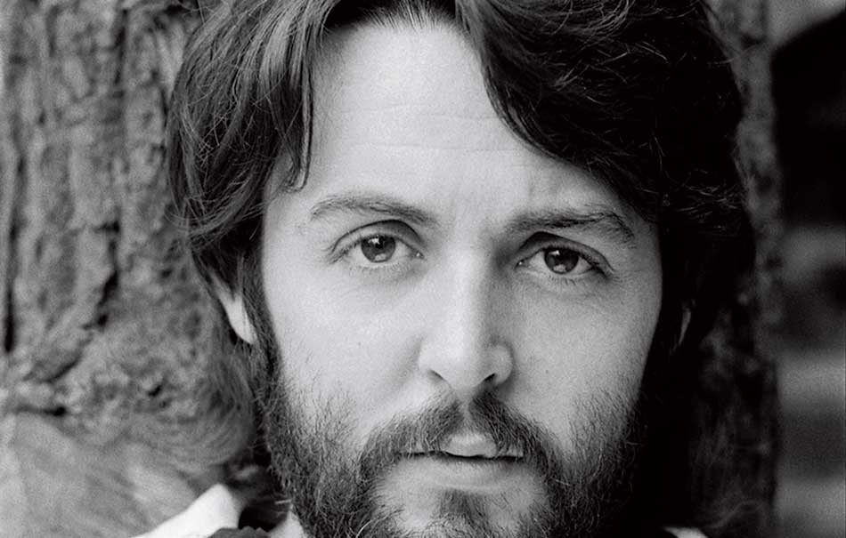 Paul McCartney nel 1968 ritratto da Linda McCartney