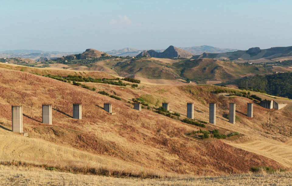 Viadotto Mussomeli (CL), foto Alterazioni Video