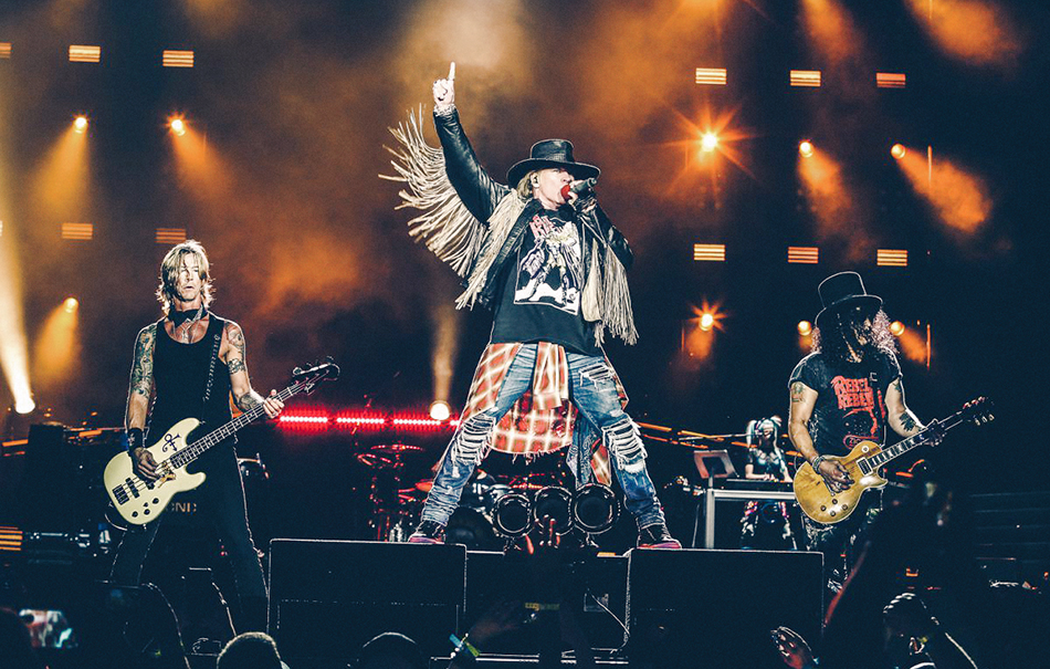 I Guns N’ Roses tornano in Italia