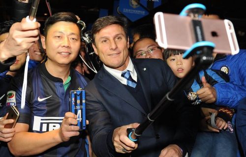 Javier Zanetti Inter Cina Vicepresidente
