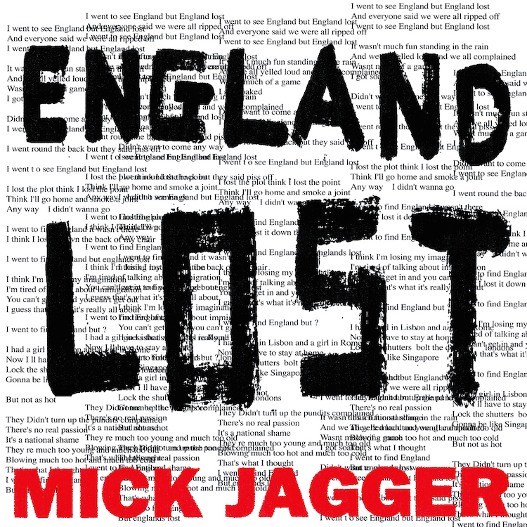 La copertina di "England Lost"