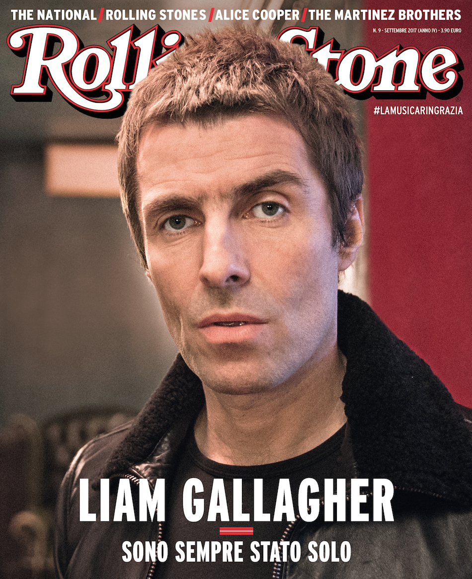 Liam Gallagher copertina Rolling Stone