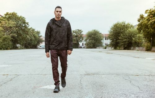 Marracash, ovvero Fabio Rizzo, con le sue Flyroam di Timberland