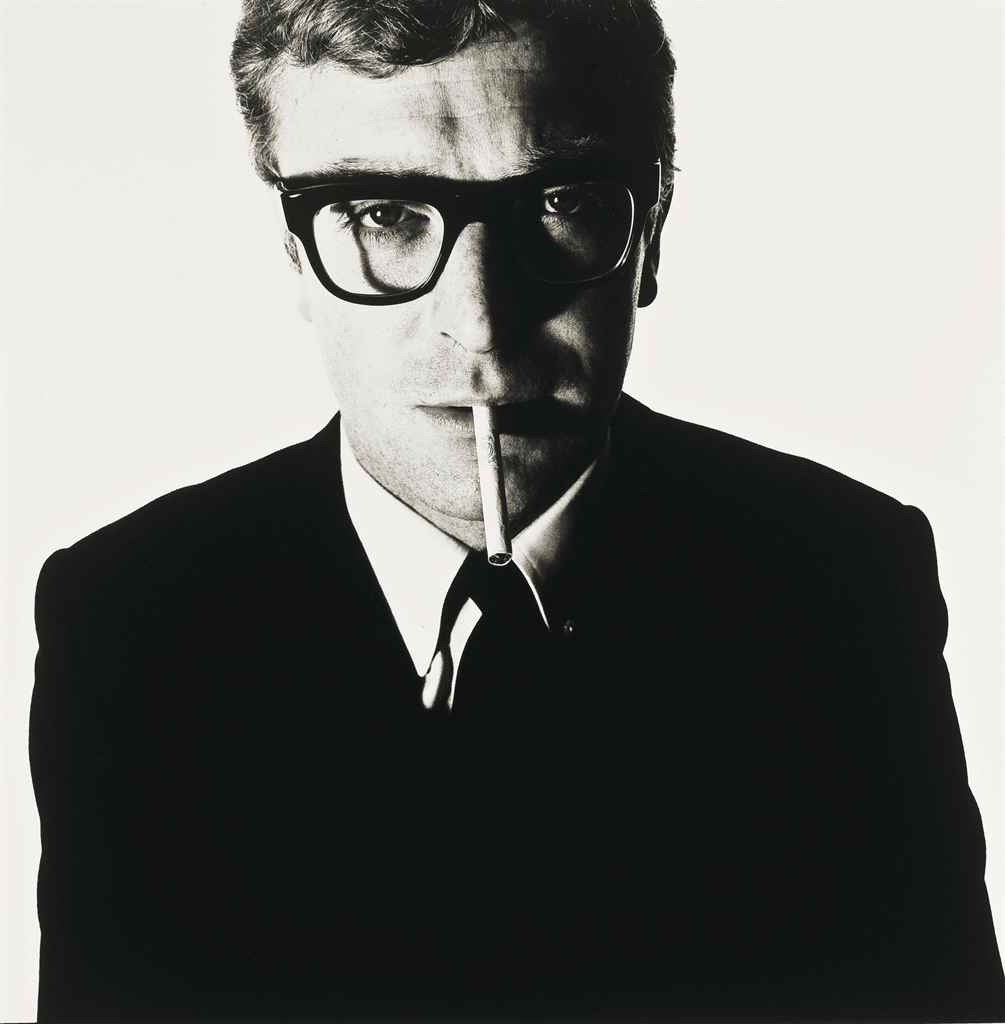 Michael Caine forografato da David Bailey (1965)