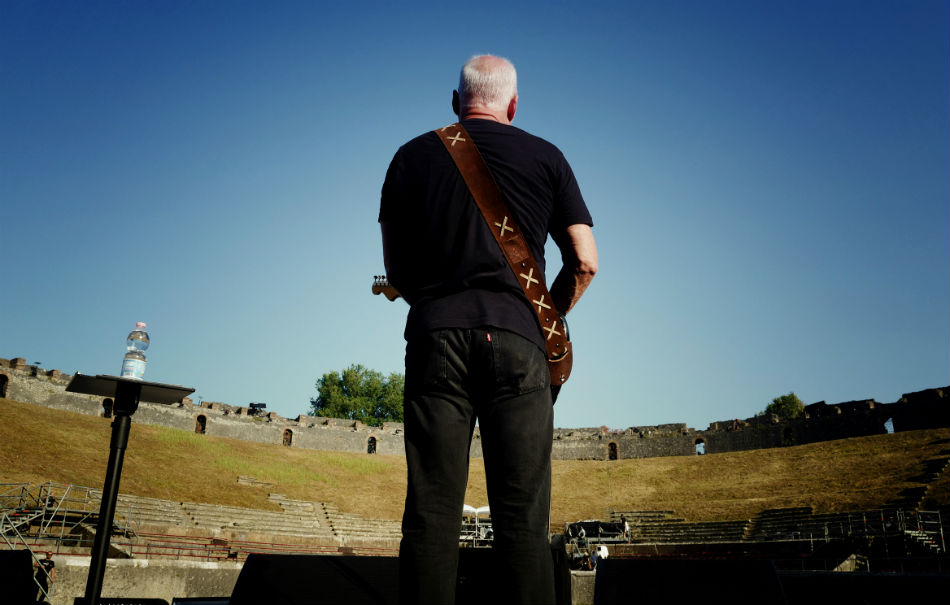 David Gilmour e i fantasmi di Pompei