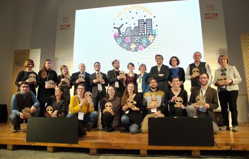 La premiazione del progetto My Playgreen di Timberland.