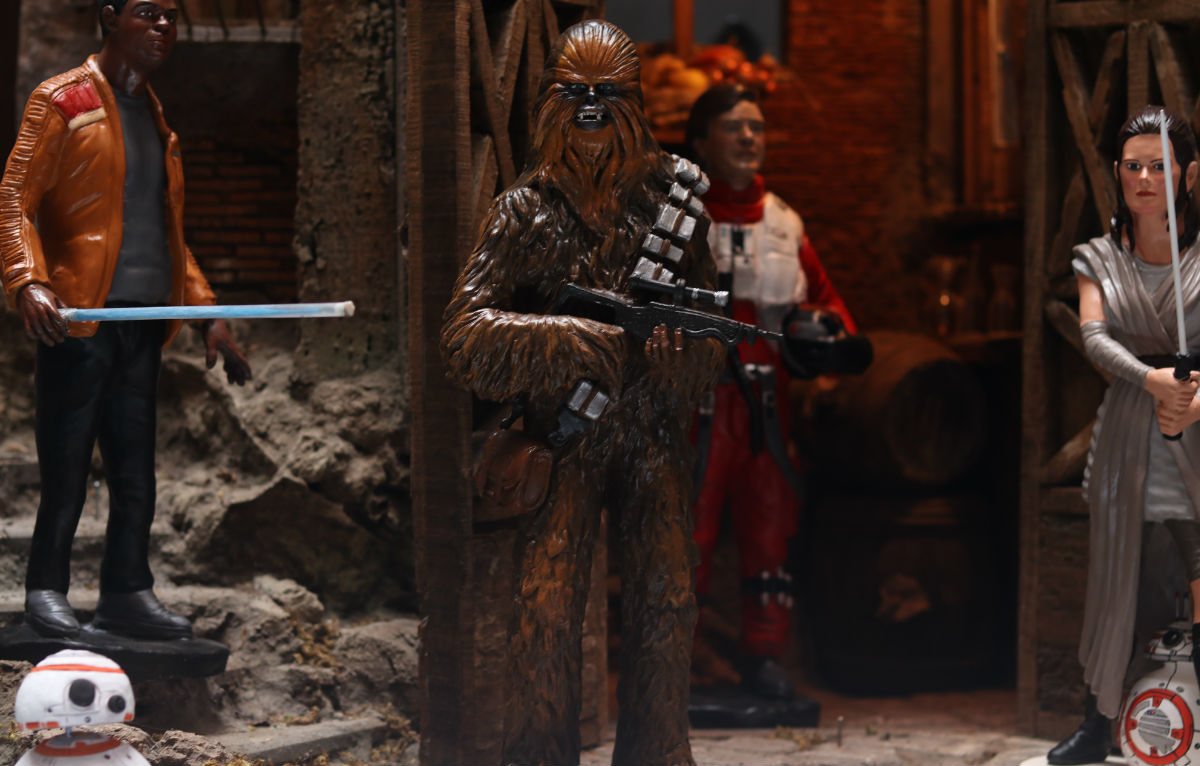 ‘Star Wars’ passa prima dal presepe Made in Napoli