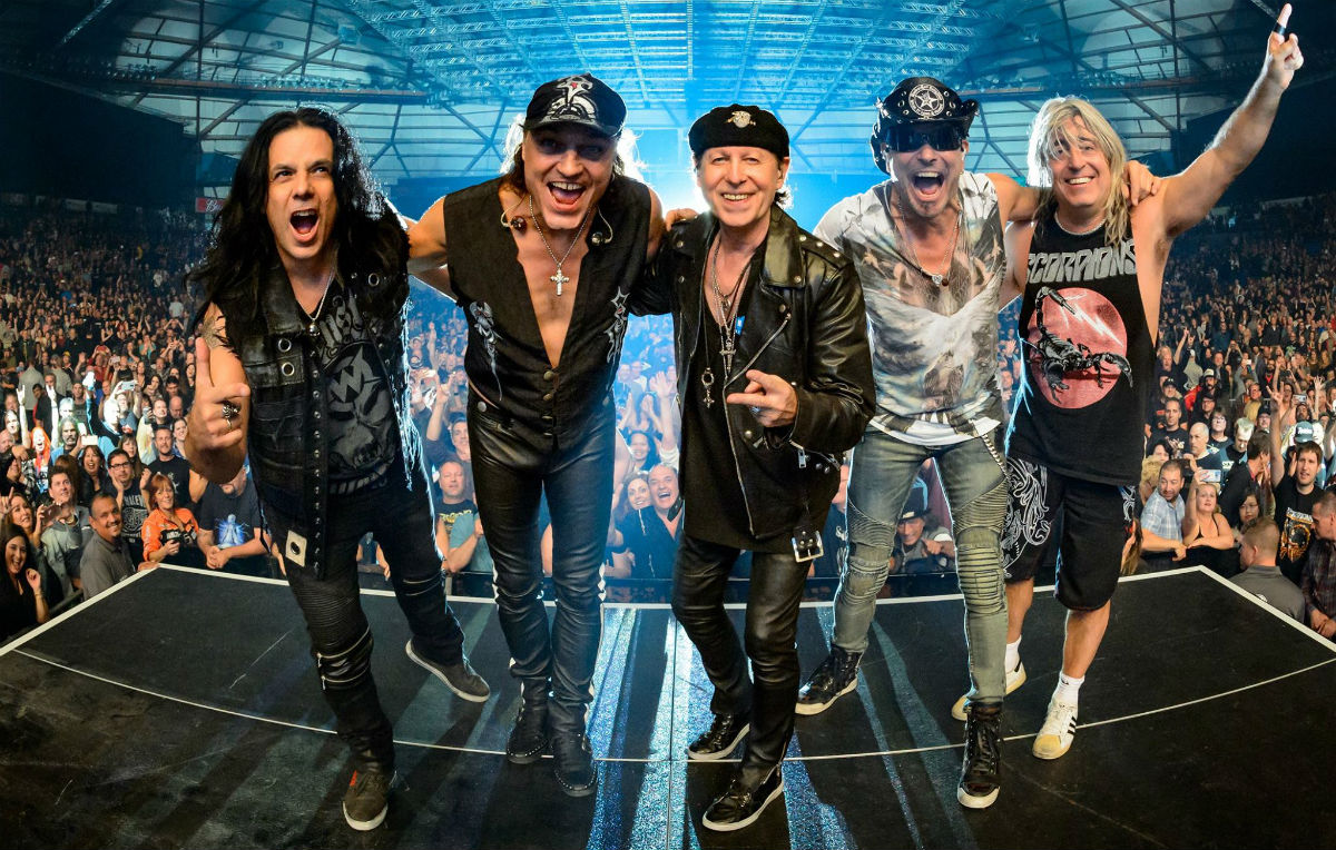 scorpions tour italia