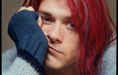 Kurt Cobain, gennaio © Foto Michael Lavine