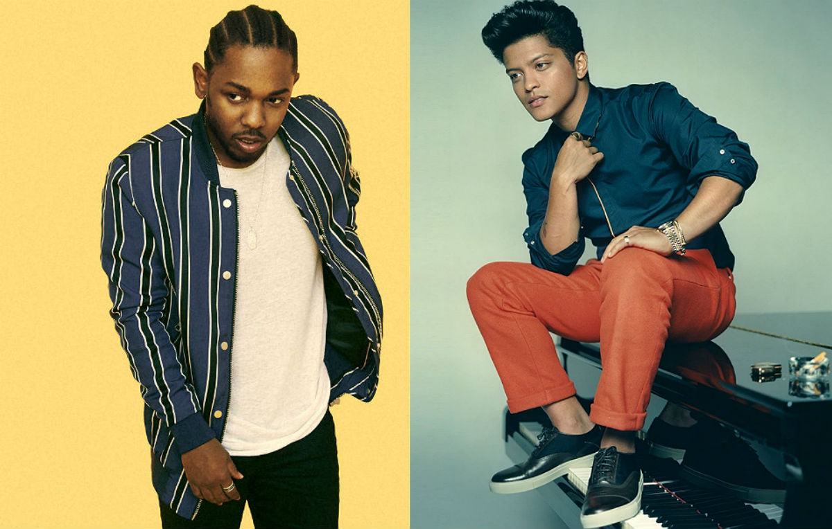 Bruno Mars e Kendrick Lamar dominano i Grammy 2018
