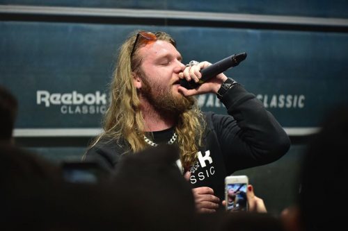 L'esibizione di Nitro durante l'evento Montana Cans x Reebok del 7 marzo scorso.