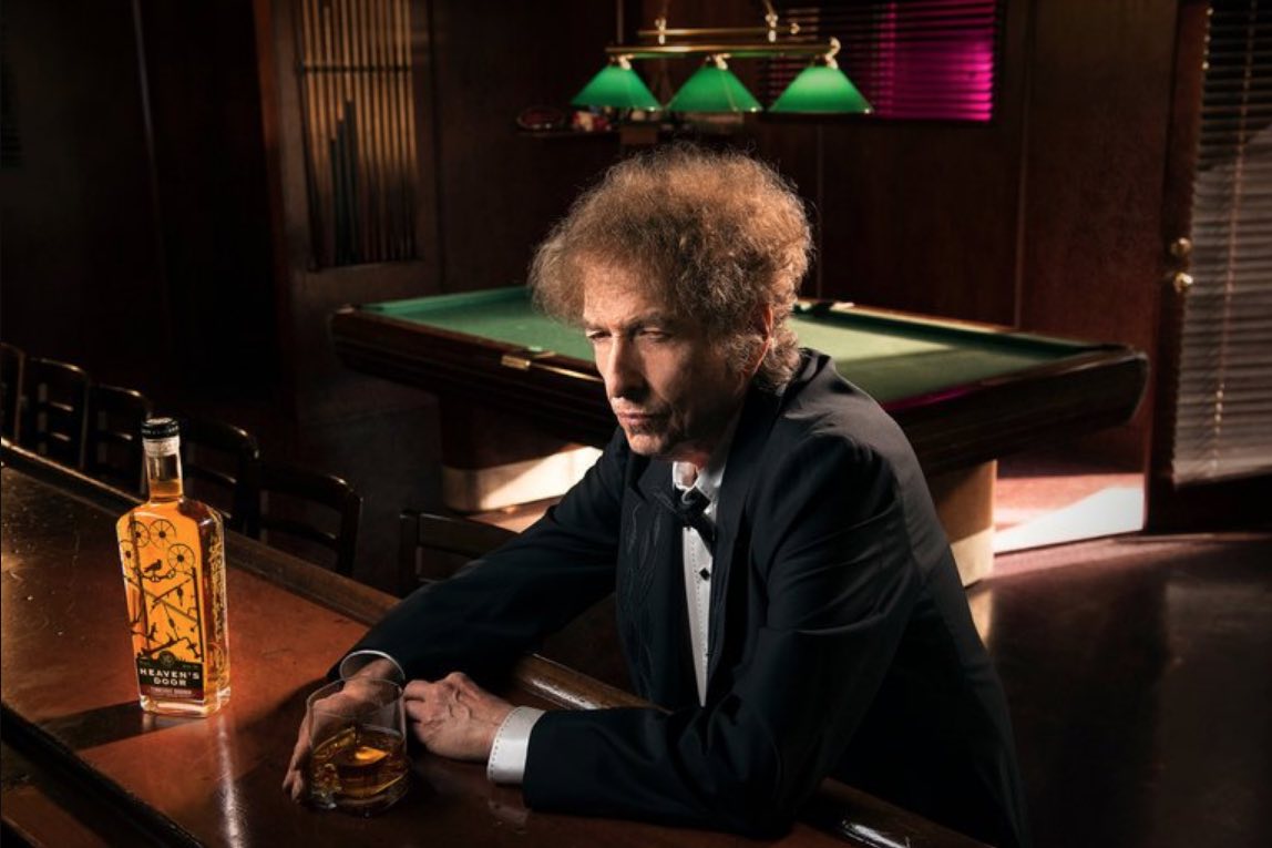 Bob Dylan lancia il suo nuovo marchio di whisky
