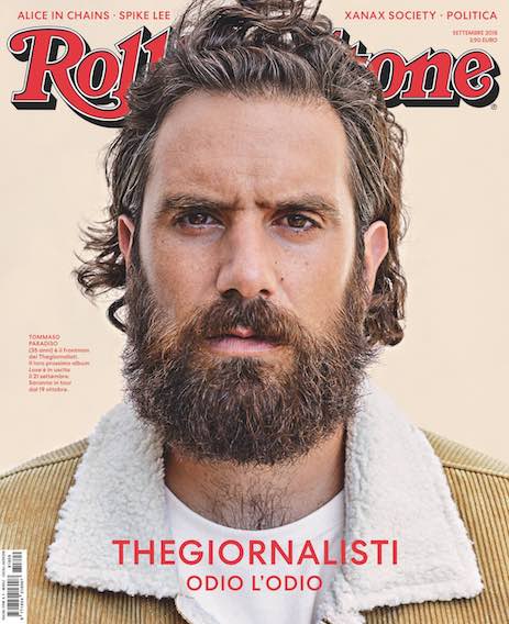 Tommaso Paradiso è in copertina sul nuovo numero di Rolling Stone, in edicola e nei digital store