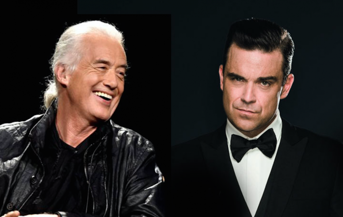 Continuano i problemi di vicinato tra Jimmy Page e Robbie Williams
