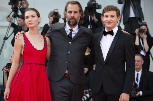 Il cast di The Mountain sul red carpet di Venezia 75 - Foto di Karen Di Paola.jpg