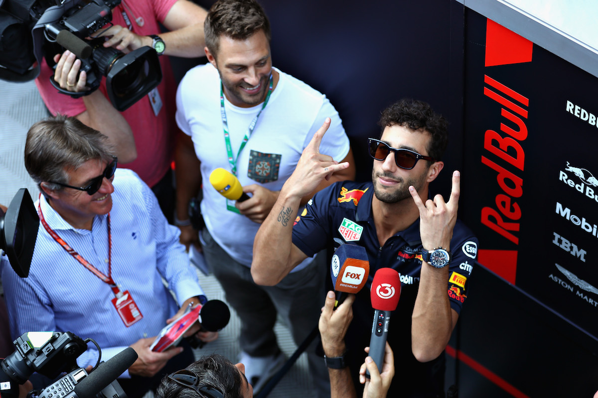 Daniel Ricciardo: «Sono uno vecchio stile, cambierei i motori della Formula Uno»
