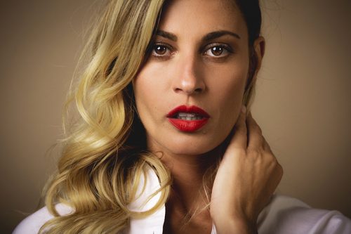 Sveva Alviti - Foto di Fabrizio Cestari - Make up Giorgio Armani Beauty
