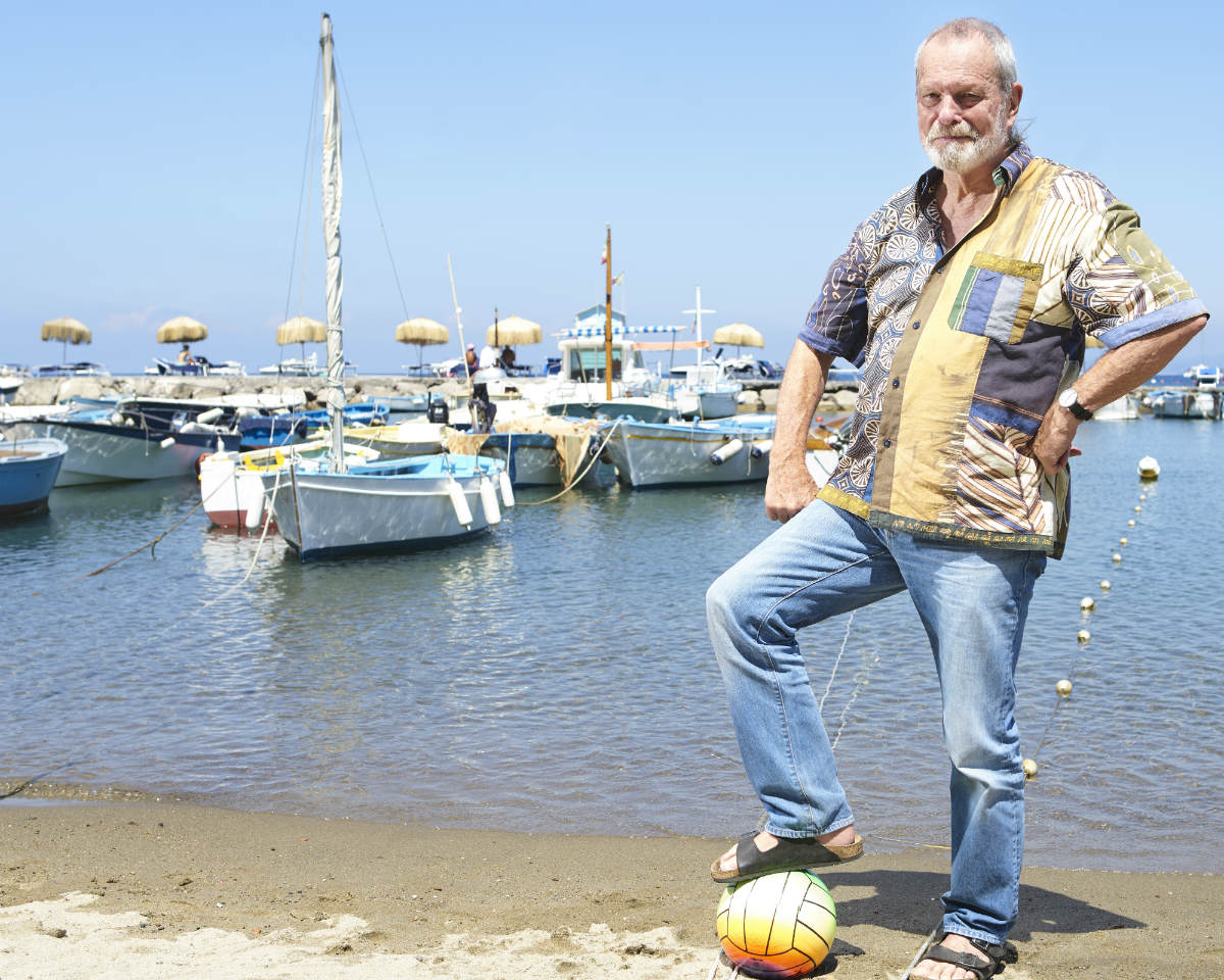 Terry Gilliam scattato in esclusiva per 'Rolling Stone' a Ischia da Alessandro Imbriaco.