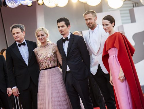 Il cast di "First Man" a Venezia 75. Il cast di "First Man" a Venezia75Foto di Karen Di Paola / ROCKETT.