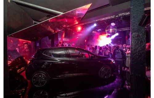 Il party di lancio della nuova Renault Clio Moschino