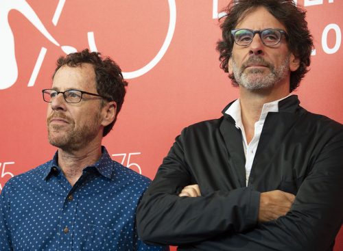 Ethan e Joel Coen al Lido per la 75ª Mostra del Cinema di Venezia. Foto di Karen Di Paola/Rockett.