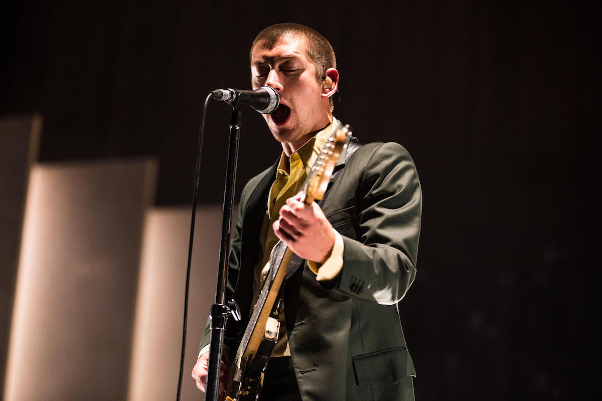 Arctic Monkeys performing at The London 02 Arena on the 9th of September 2018