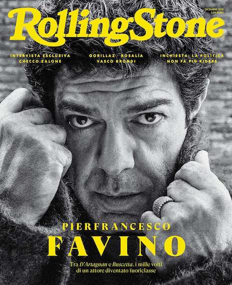 Pierfrancesco Favino è in copertina sul nuovo numero di Rolling Stone