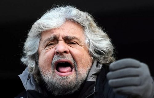 Beppe Grillo, foto Niccolò Caranti