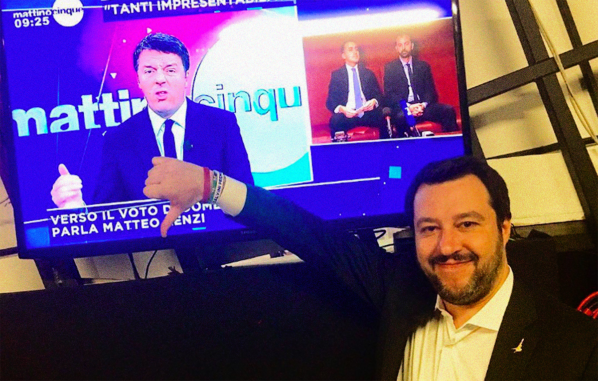 Salvini, Temptation Island e le infinite operazioni simpatia di una classe politica che si crede pop