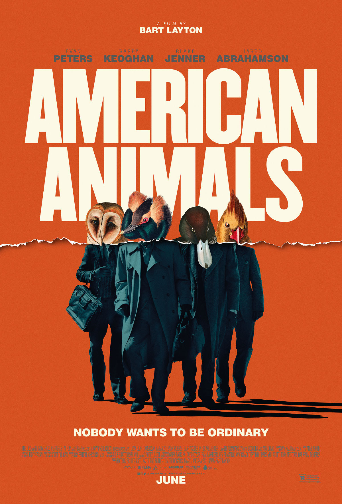 La locandina di "American Animals"