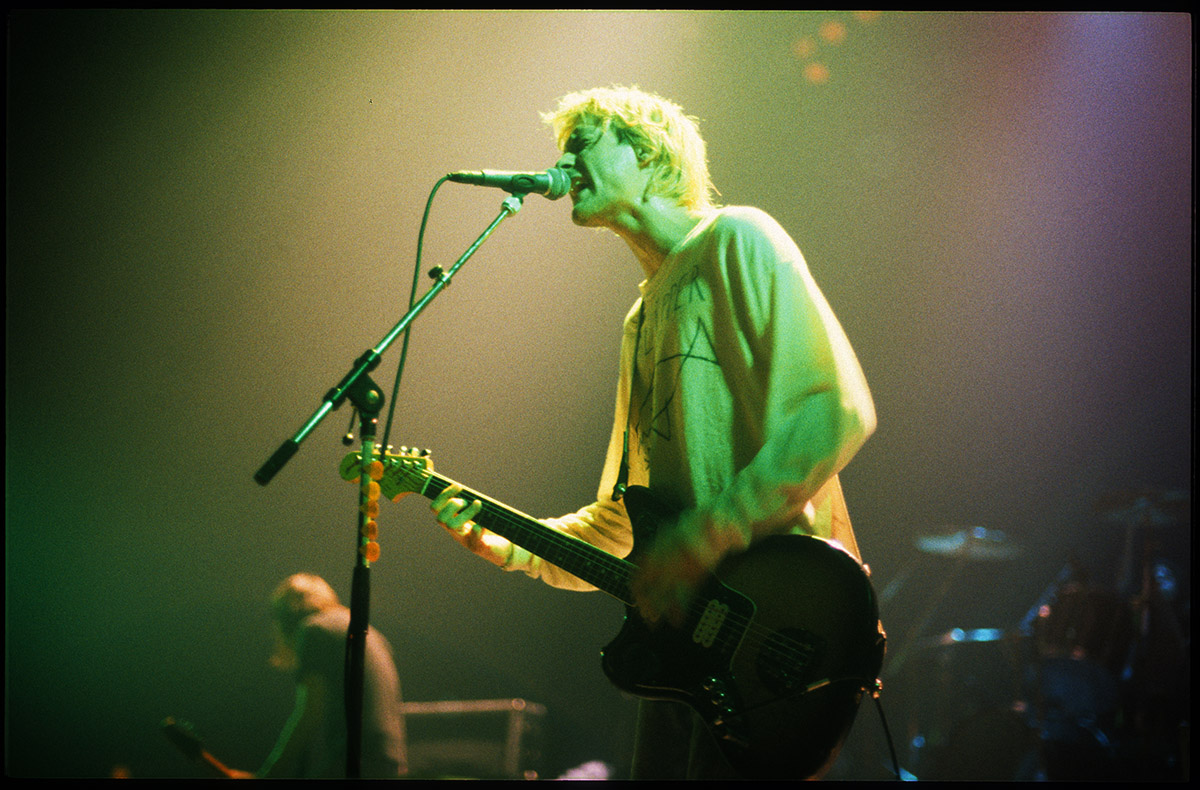 Nirvana, Kurt Cobain, Le Zenith, Parigi, 24/06/1992.