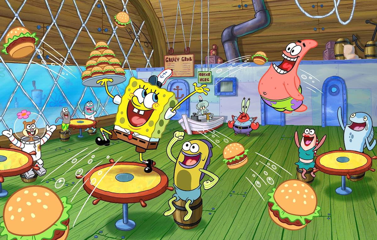 SpongeBob è stato trasmesso in Italia nel 2004