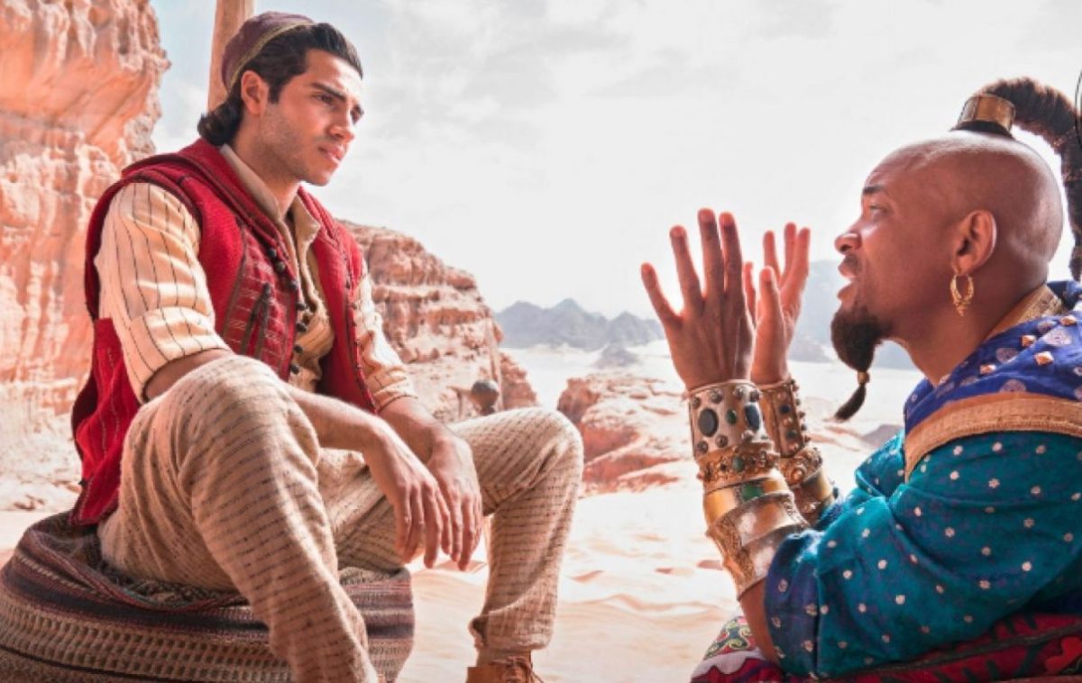 Foto dal set di "Aladdin". Copyright: EW