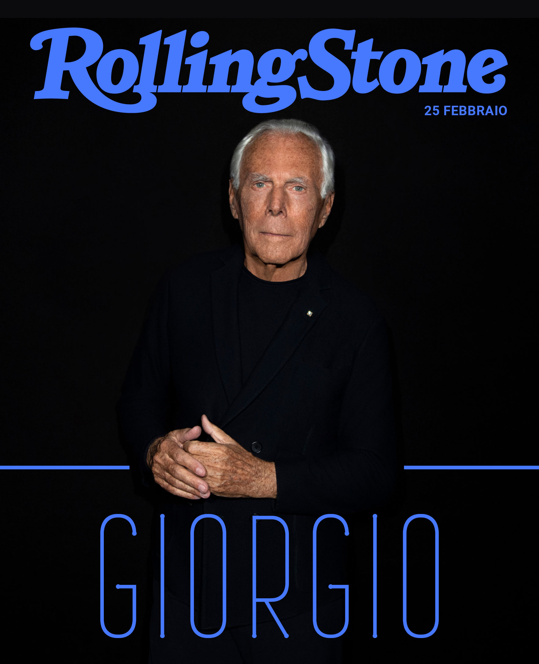 Giorgio Armani Digital Cover Rolling Stone