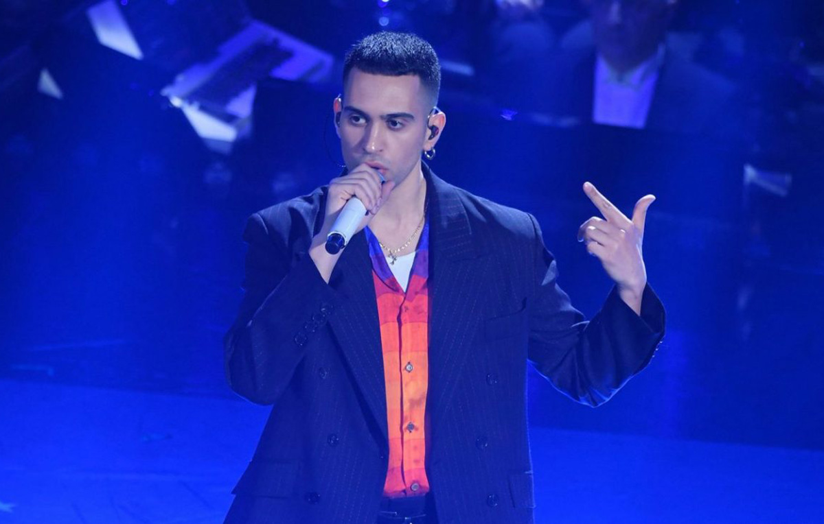 Il vincitore del 69° Festival di Sanremo, Mahmood. Foto: IPA