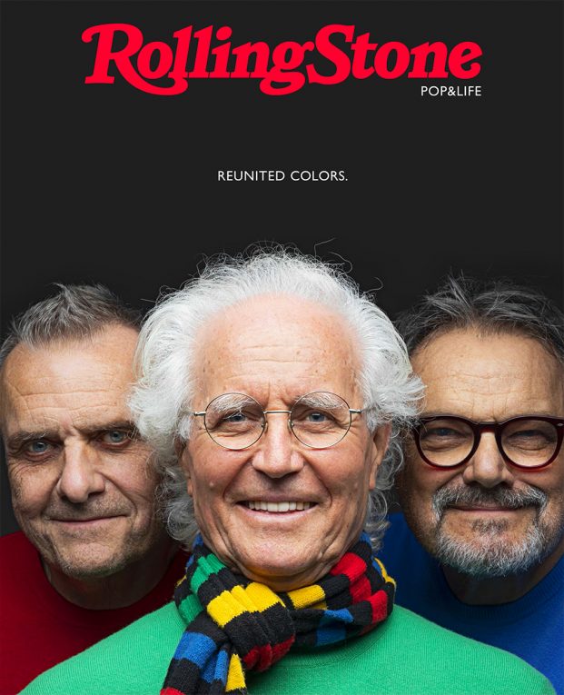 Charles De Castelbajac, Luciano Benetton e Oliviero Toscani