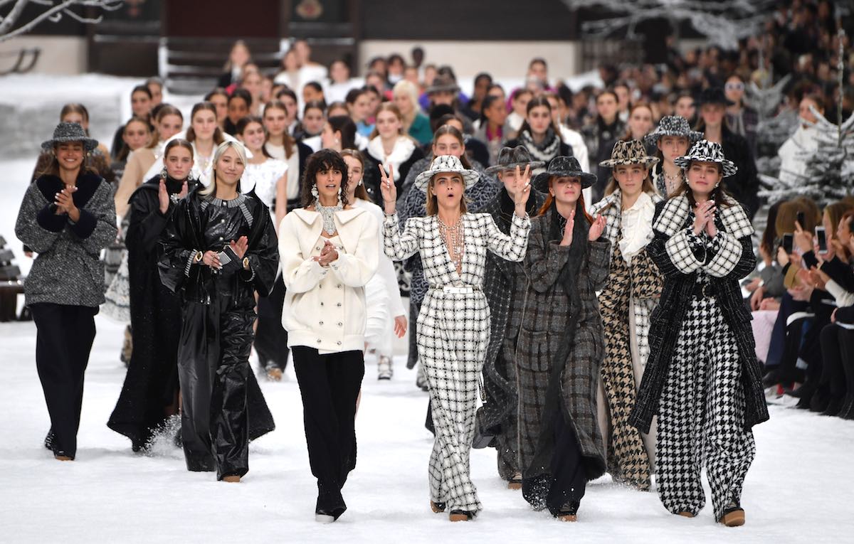 L’ultima sfilata di Karl Lagerfeld per Chanel