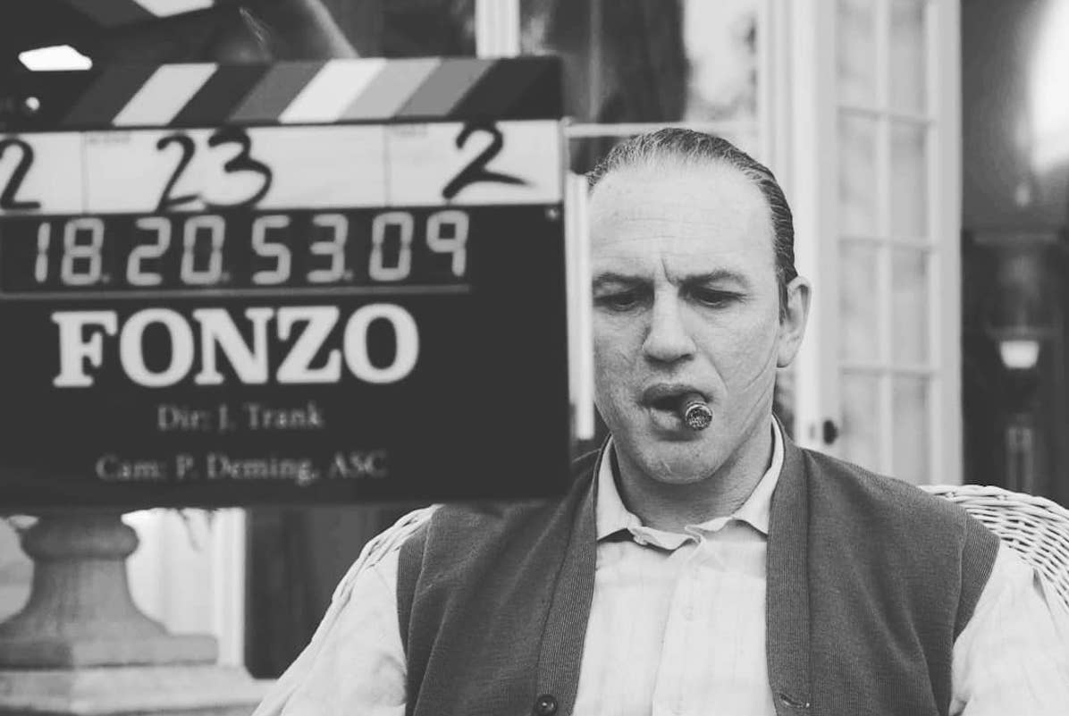 ‘Fonzo’, le immagini di Tom Hardy nei panni di Al Capone