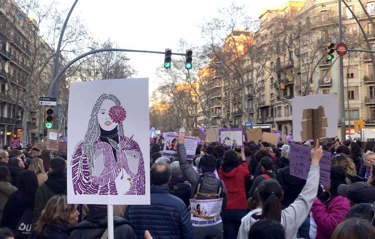 Rosalía è il nuovo simbolo del femminismo spagnolo