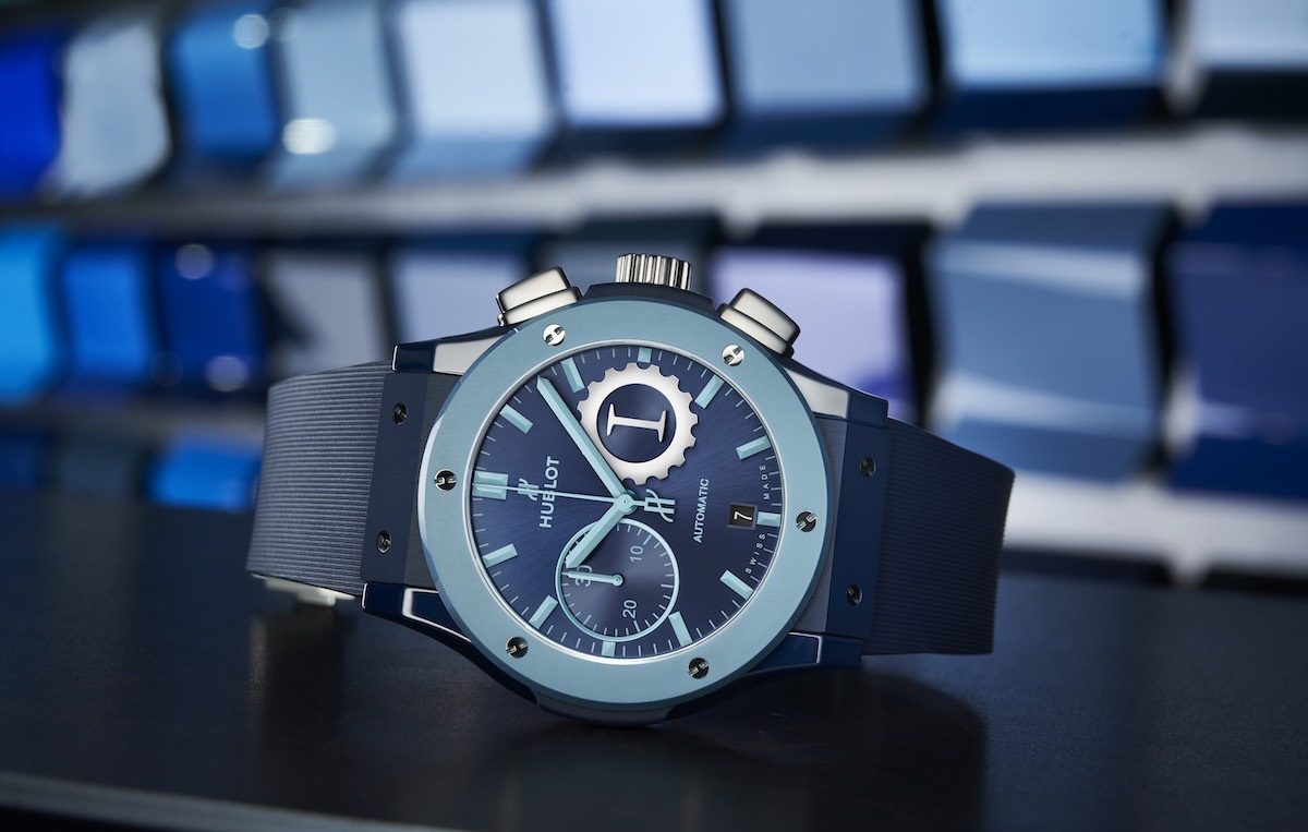 Il Classic Fusion Chronograph realizzato da Hublot con Garage Italia