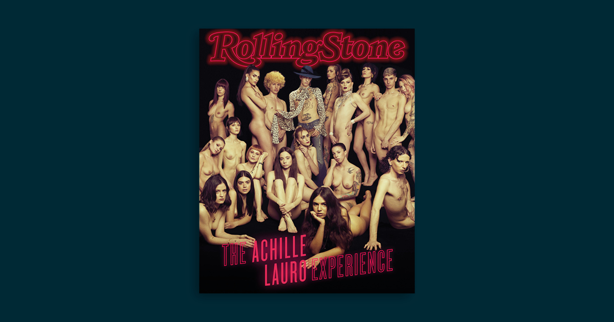 Achille Lauro fotografato da Fabio Leidi per Rolling Stone