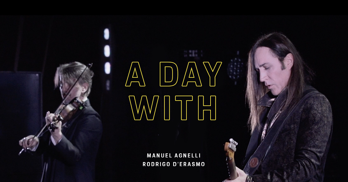 A day with Manuel Agnelli