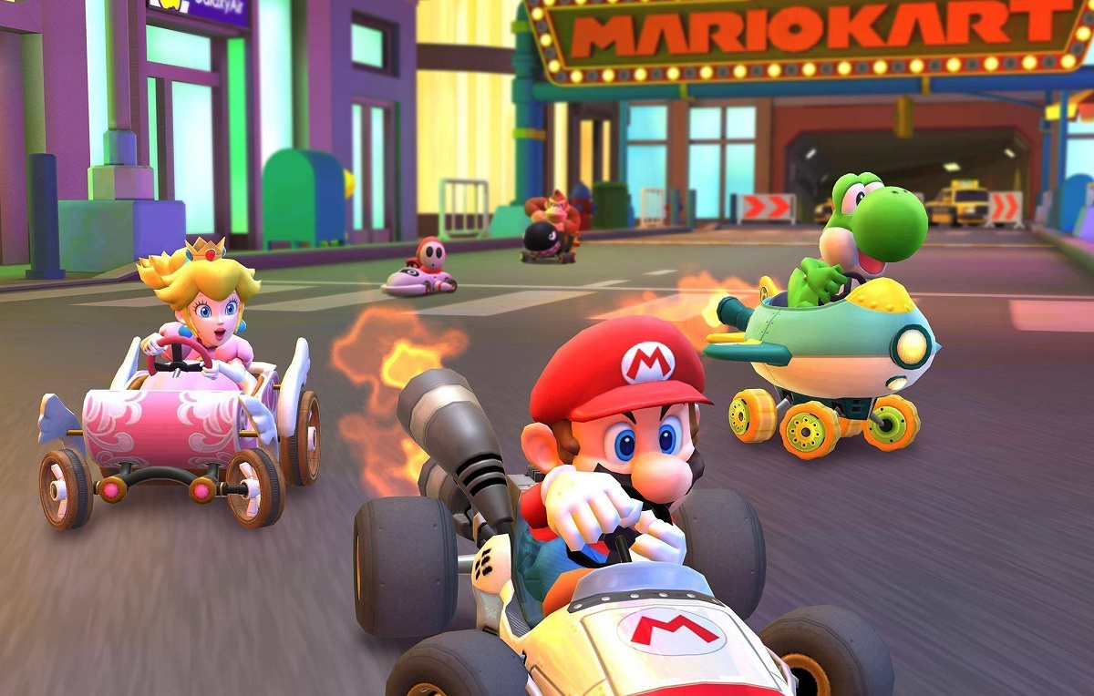 Mario Kart Tour sfreccia su smartphone!