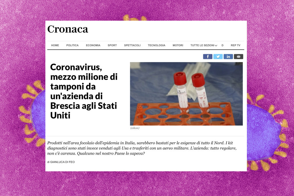 Giornalismo, allarmismo, incoscienza